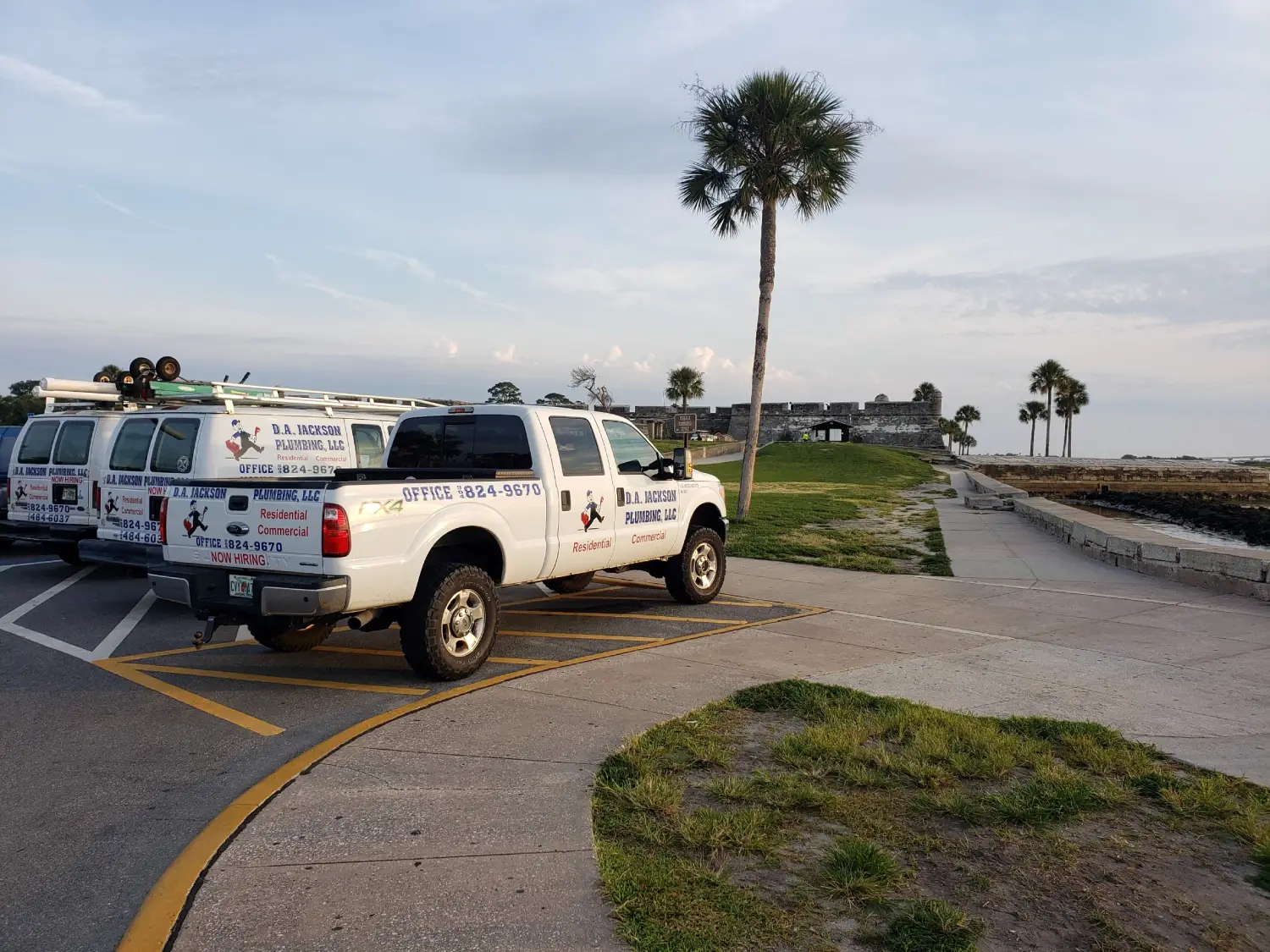 D A Jackson Plumbing Banner our team offers fast, reliable plumbing services you can trust.